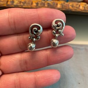 Retired Brighton Swirl earrings